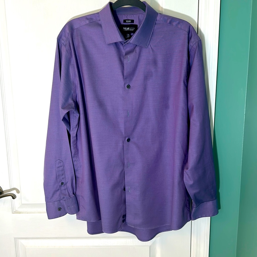 Kenneth Cole Long Sleeve 17.5 34/35